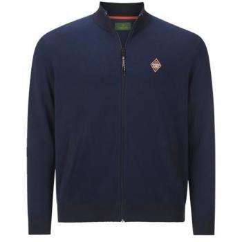 Herren Strickjacke Duke Linoel dunkelblau 2XL