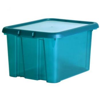Boîte à Organisation 18 L Funny Box Bleu Canard Acidulé