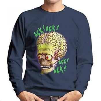 Sudadera Mars Ataca Cabeza de Alienígena para Hombre