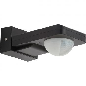 Zink Adjustable Wall PIR Sensor Napa Black 360° 20-Metre Range