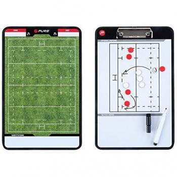 Pure2Improve Double-Sided Rugby Coach Board