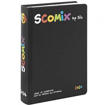Agenda Comix 16 Mesi Medium Sio Black 2023/2024