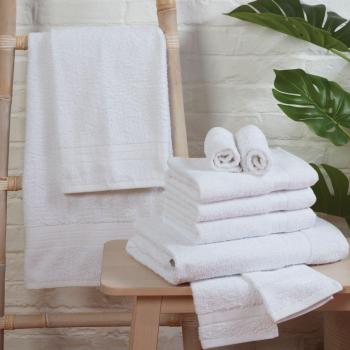 Brentfords Luxury 100% Cotton Bath Sheet, White