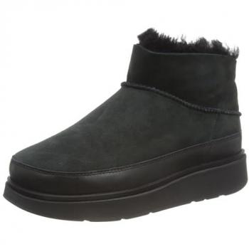 Fitflop mujer GP1-090 Botines de piel negra (talla 40)