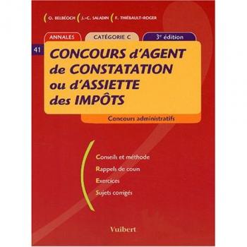 Concours d'agent de constatation ou d'assiette des impôts : Catégorie C