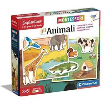 Sapientino Gli Animali Montessori Clementoni
