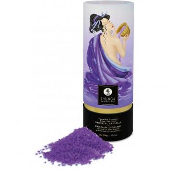 Shunga Badesalz „Oriental Crystals“ mit Salz aus dem Toten Meer