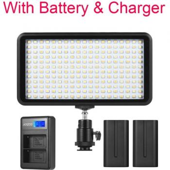 Andoer W228 Lumière LED 3200K-6000K