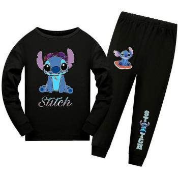 Ensemble Pyjama Loingewear Lilo Stitch Noir 13‑14 ans