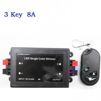 3-Key LED Dimmer for 5050/3528/3014/2835 LED Tape