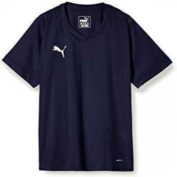 Weißes PUMA Kinder-Liga-Core Peacoat, 140 cm
