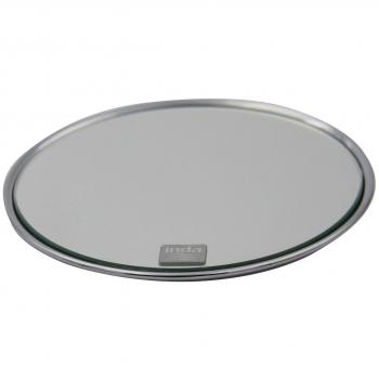 Miroir de beauté grossissant chrome poli