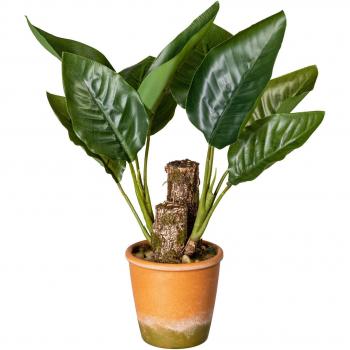 Künstliche Zimmerpflanze Canna im Paperpot