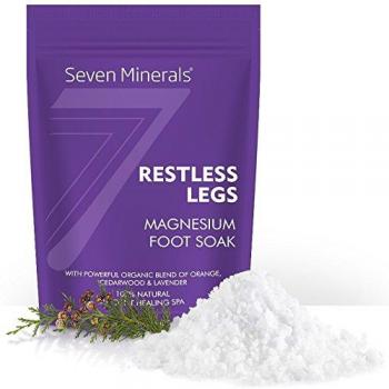 Seven Minerals, Magnesium-Fußbad für Entspannung, Orange, Zedernholz & Lavendel, 3 lb (1,36 kg)
