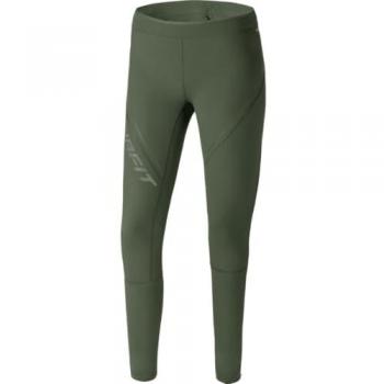 Dynafit Khaki Damen Thermo-Leggings für den Winter