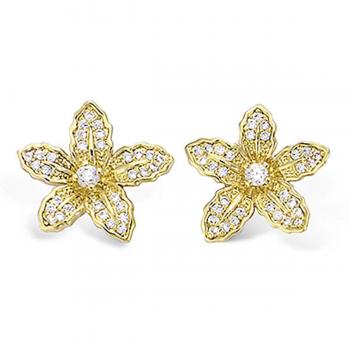 Chic Vahiné Gold Earrings
