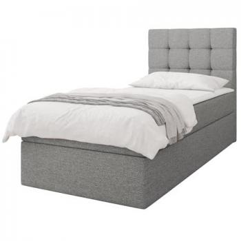 Cinematic Style Boxspringbett Single mit integriertem Bettkasten