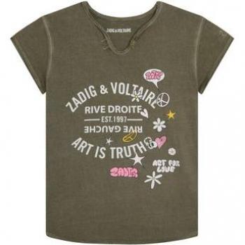 Camiseta de Manga Curta para Meninos e Meninas Zadig & Voltaire X15379-656-C