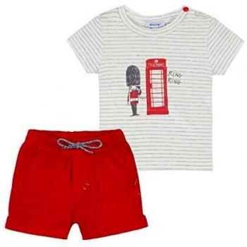 Conjunto Absorba Rojo 9n37022 para Bebés, 3-6 Meses