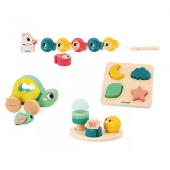 Juego de Habilidades Motoras Finas para Niños +18 Meses