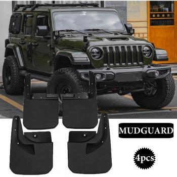 Fender Protecteur Jeep Wrangler 2018‑2023 – 4 pièces