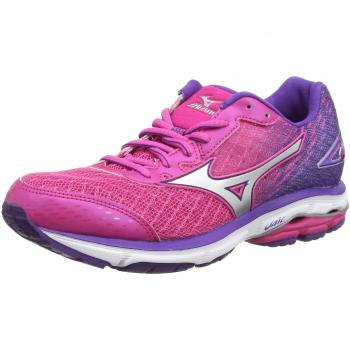 Mizuno Wave Rider 19, Damen Laufschuhe, Pink