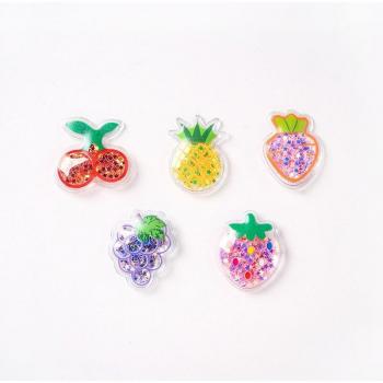 Set de Manualidades Lúcida: 20 Piezas de Fruta Arenas Movedizas