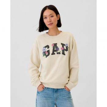 GAP Sweatshirt Negra y Blanco Retro