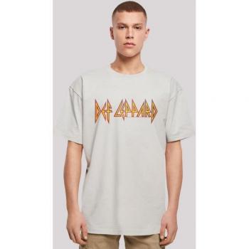 Grau Def Leppard Shatter Logo Shirt