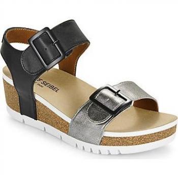 J. Seibel Quinn 02 Stijlvolle Grijze Dames Sandalen