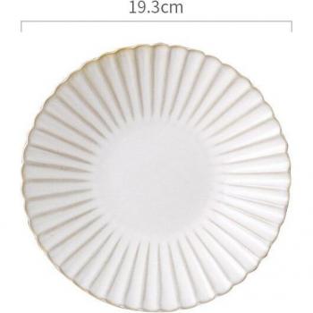 Stripe Pattern Ceramic Tableware