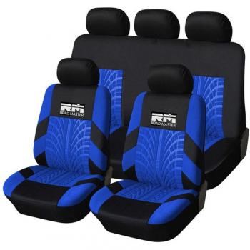 Funda Protectora de Asiento de Coche Gris 9 Uds