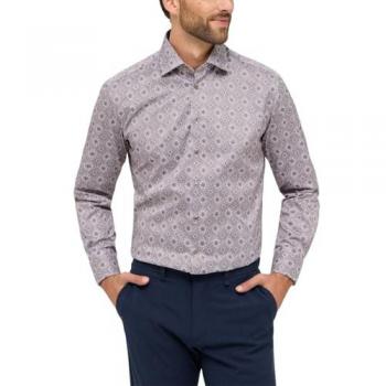 Eterna MODERN FIT Herrenhemd braun Größe 43