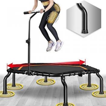 Happy Jump Adult/Child Indoor Fitness Trampoline