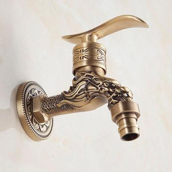 BAKALA Brass Antique Bronze Toilet Bibcock