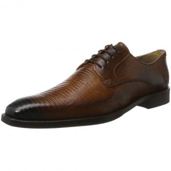 Melvin & Hamilton Herren Martin 1 Derbys in Braun (Toe E-Blue), Größe 45 EU