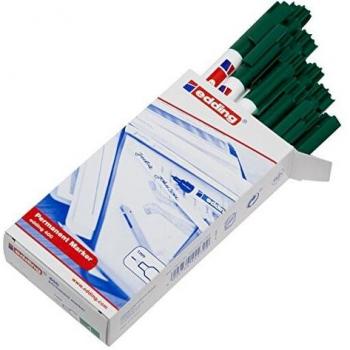 Permanentmarker edding 400, grün, 10 Stück, feine Spitze