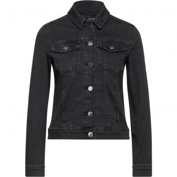 STREET ONE Jeansblazer, Jacke im Washed-Look black washed