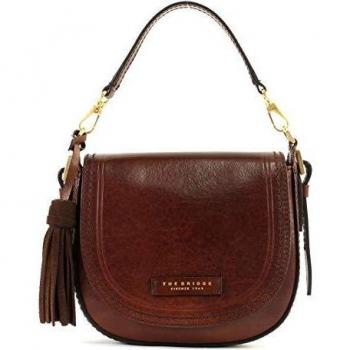 The Bridge Brown Leather Crossbody Handbag