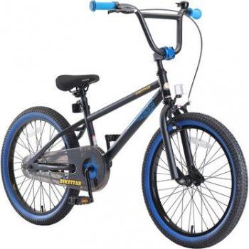 Bikestar 20 Zoll BMX Kinderfahrrad schwarz