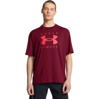 Under Armour Racer Red Oversized Tee