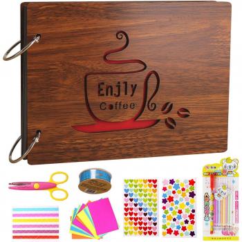 Kit Crea tu Álbum Familia 30 Hojas y Tijeras