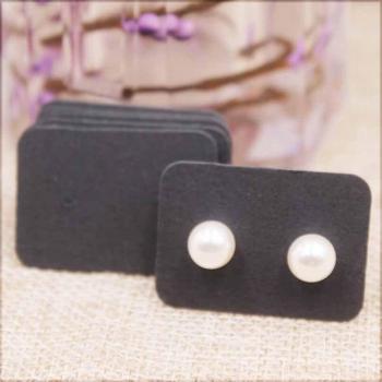 Tarjeta de paquete de pendientes, 100 Uds., 3,5x2,5 cm, coloridos, papel kraft