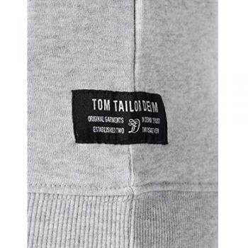 Denim Hoodie XL Light Stone Grey – Tom Tailor Herren, Print-Version