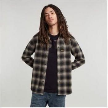 Camisa G-Star Bristum 2.0 en Algodón Negro XS