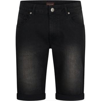 Cappuccino Italia Short Jeans Preto para Homens