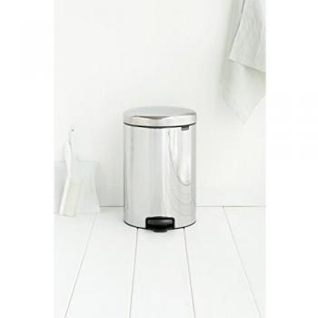 Cubo de basura Brabantia DP030 Plateado Metal (1 unidad)