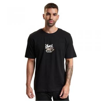 Camiseta de Manga Corta Jack & Jones Sequoia Negra
