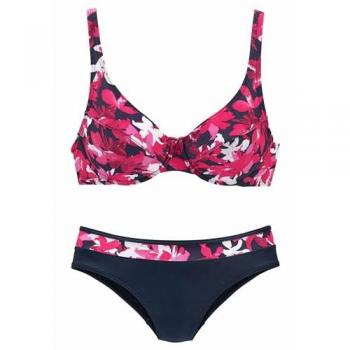 Petite fleur Bügel-Bikini mit floralem Druck