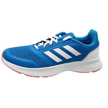 Adidas Nova Flow, Zapatillas de Running para Caballero, Glory Blue/FTWR White/Solar Red, 42 EU